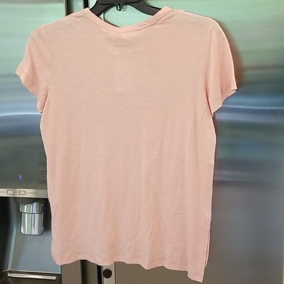 💕PJ SALVAGE💕 Sleep Dog Love Wine Graphic Tee T-Shirt PJ Top Blush Medium NWT - Picture 4 of 9